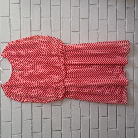 Tacera Red/White Elastic Waist Band Sleeveless Lined Dress. Size 3X NWOT - Picture 6 of 10